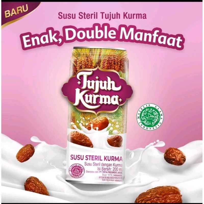 

minuman susu tujuh kurma