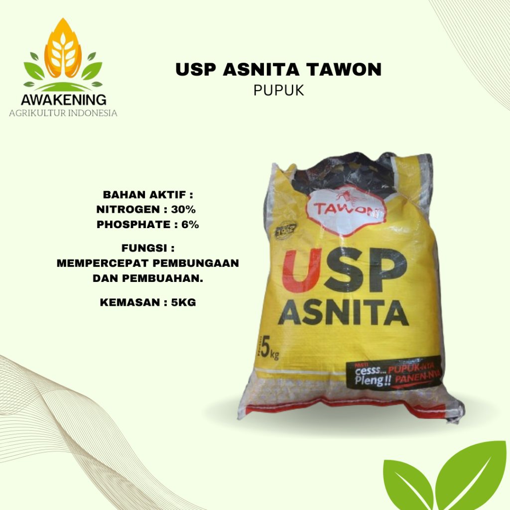 PUPUK USP ASNITA 5KG TAWON