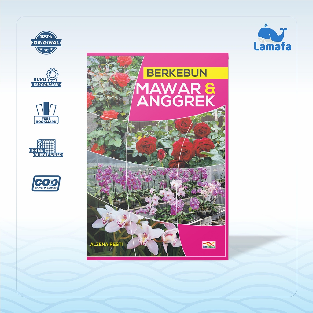 Buku Berkebun Mawar & Anggrek