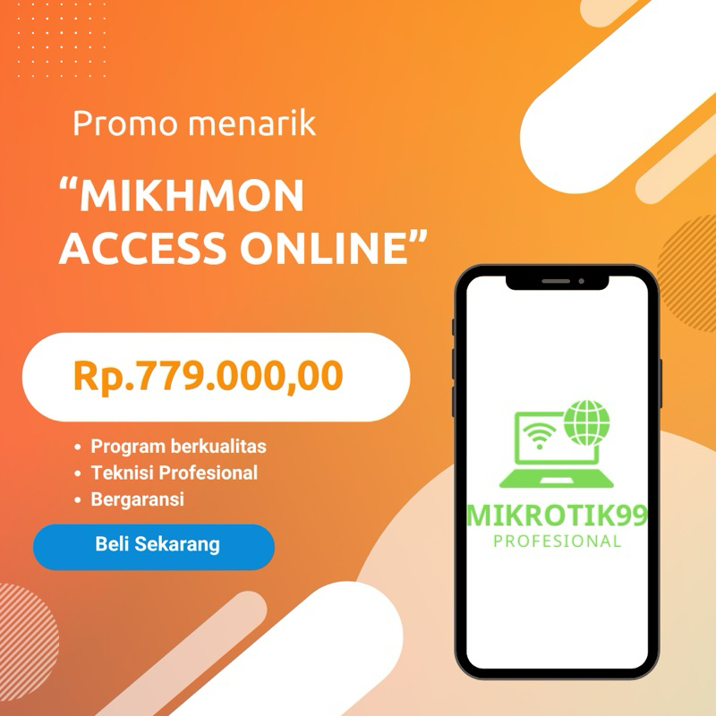 MIKHMON ACCES REMOTE ONLINE