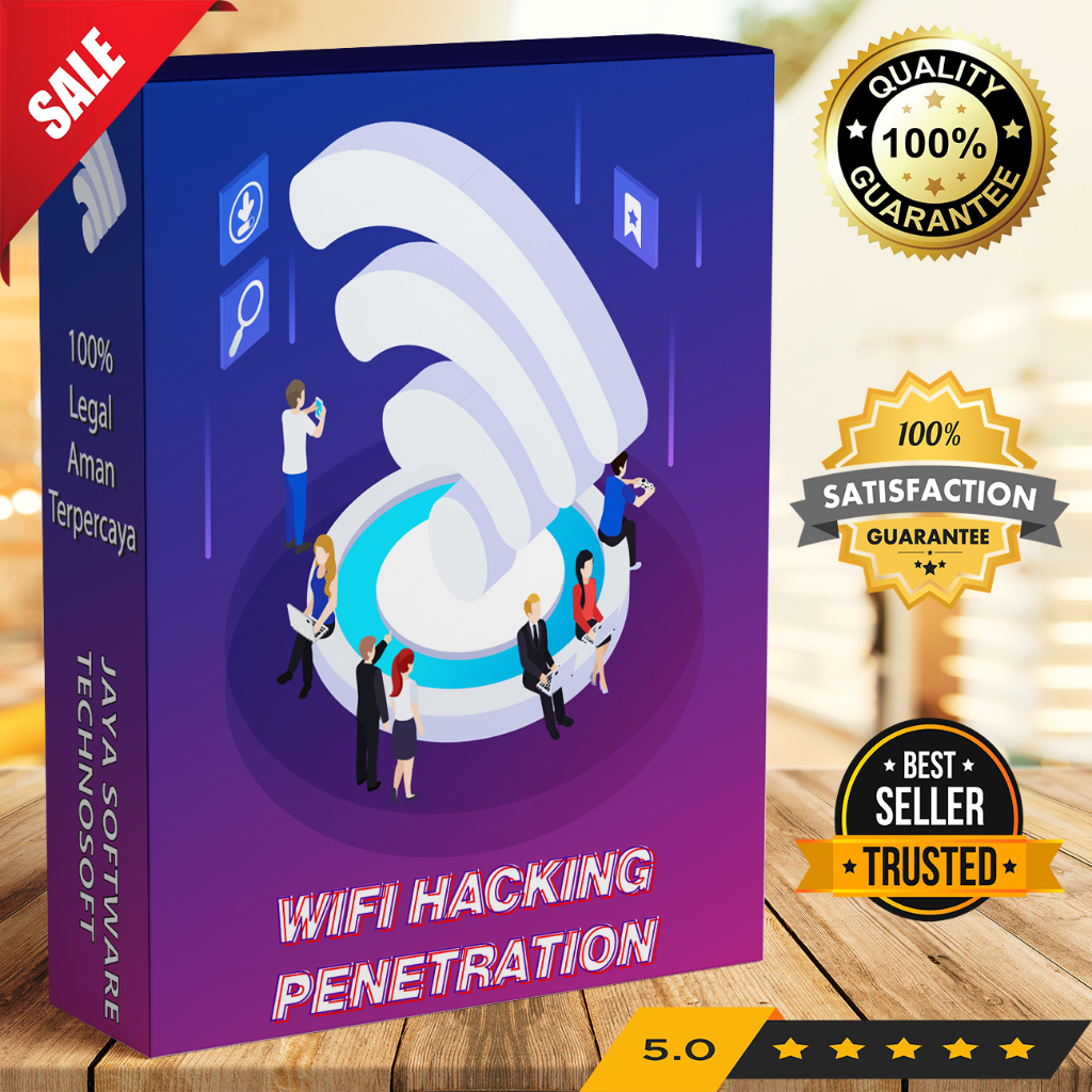 WIFI HACKING PENETRATION - Panduan & Software Lengkap Hack Wi-Fi