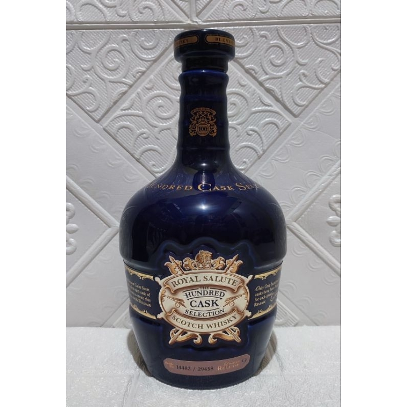 koleksi botol bekas royal salute rare