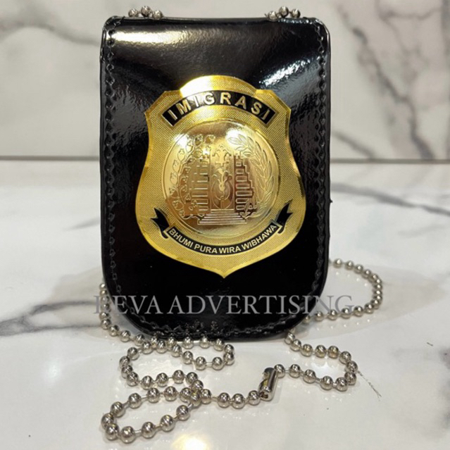 kalung dompet KTA IMIGRASI (glossy & doff) | BHUMI PURA WIRA WIBHAWA