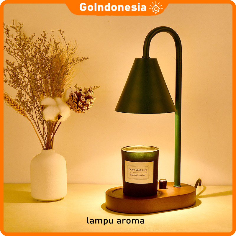 GOINDONESIA penghangat lilin listrik/lampu lilin/penghangat lilin/pemanas lilin/pembakar lilin/lampu