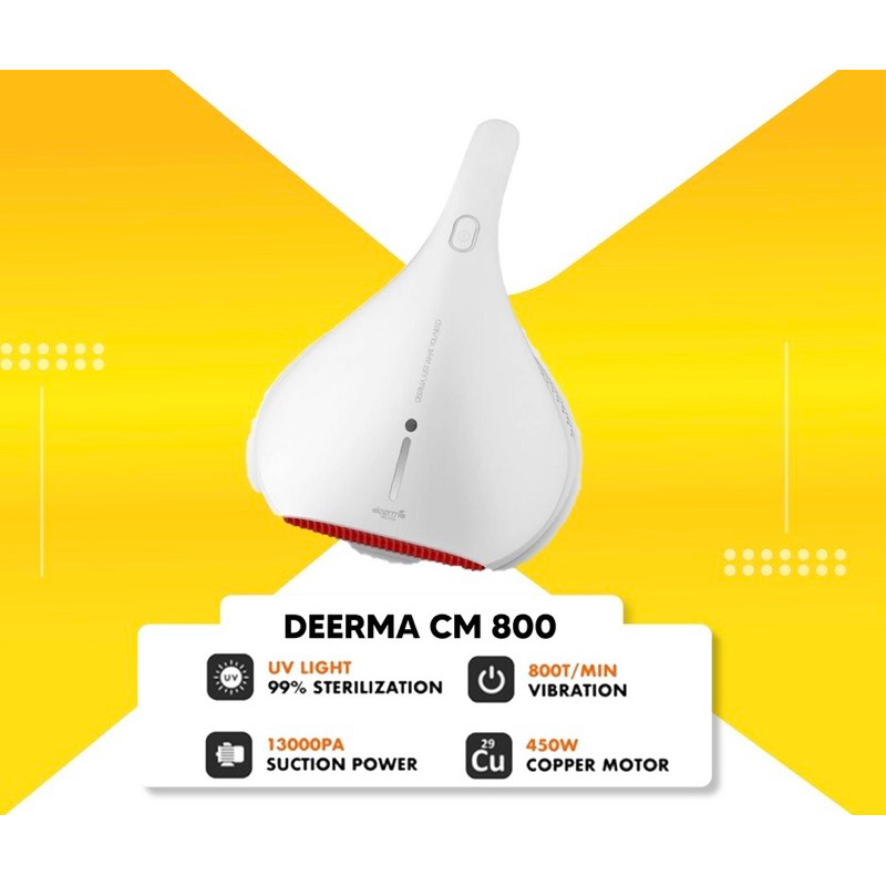 Preloved Deerma CM800 Vacuum Cleaner Dust Mite