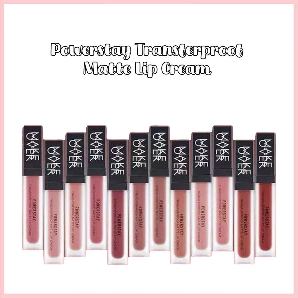 Make Over Powerstay Transferproof Matte Lip Cream 7 G.R- B06/B05/B101/B10/40/30/20/B07