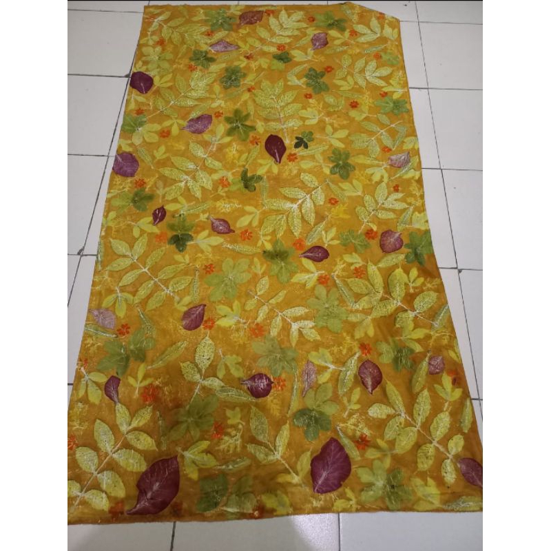 kain batik ecoprint katun primis