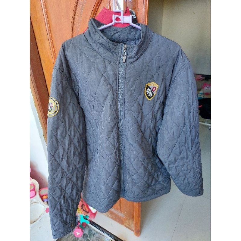 jaket motoran kasual tebal work jacket