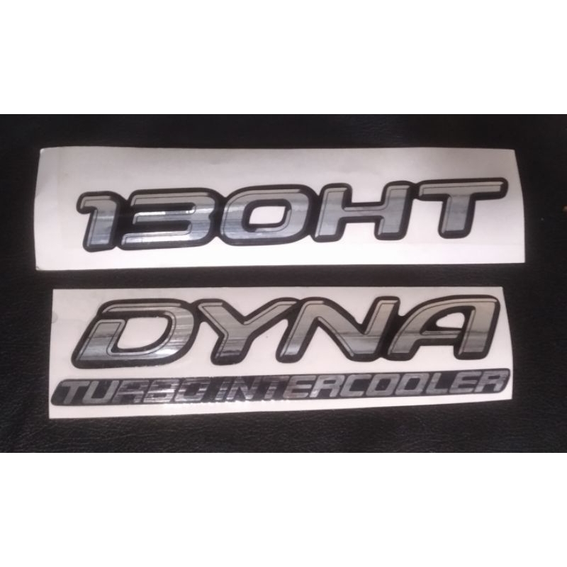 sticker Toyota Dyna 130 HT
