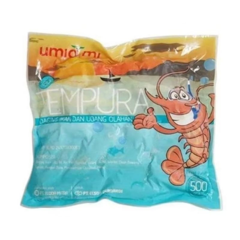 

UMIAMI Tempura Daging Ikan dan Udang Olahan 500gr