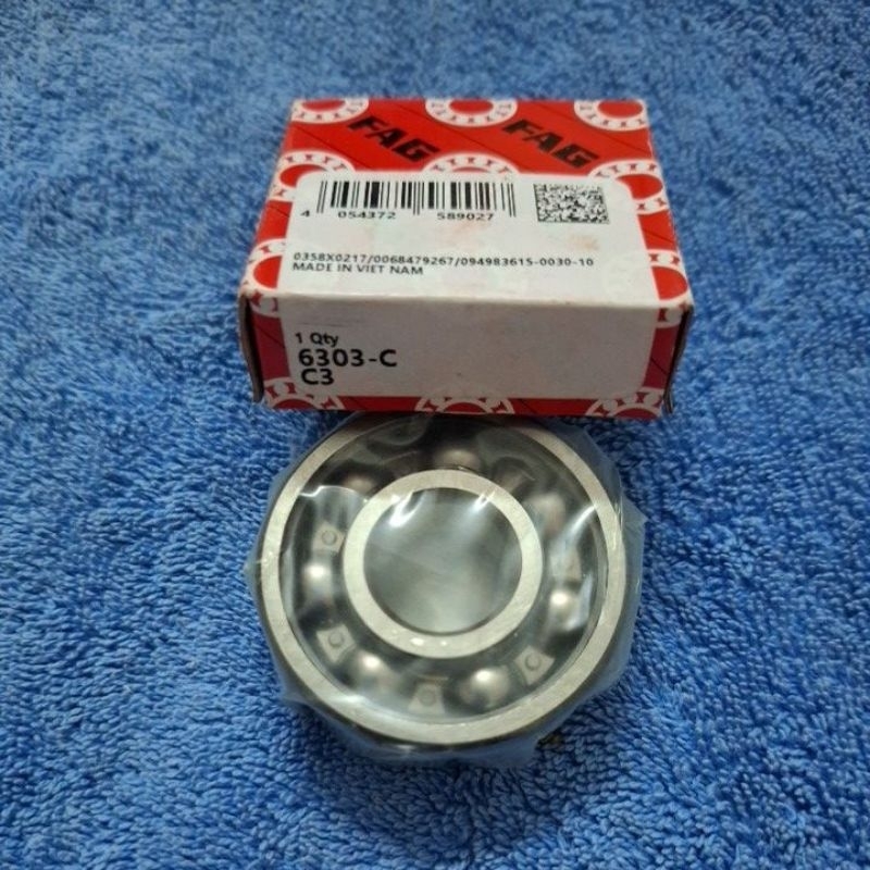 Bearing 6303 / 6303 C3 FAG ORIGINAL