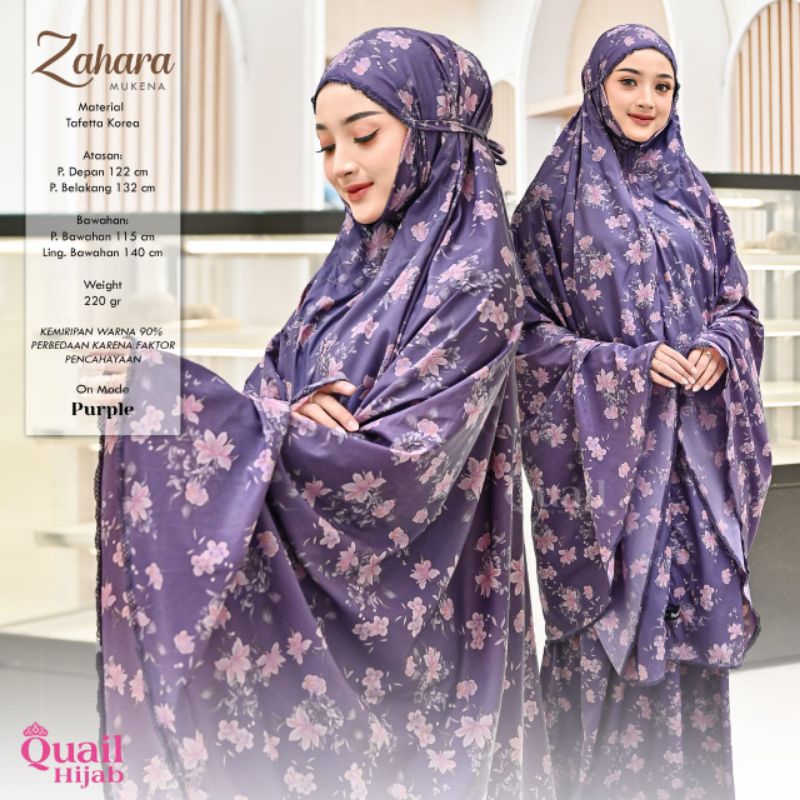 Mukena Traveling Zahara by QuaiL Hijab