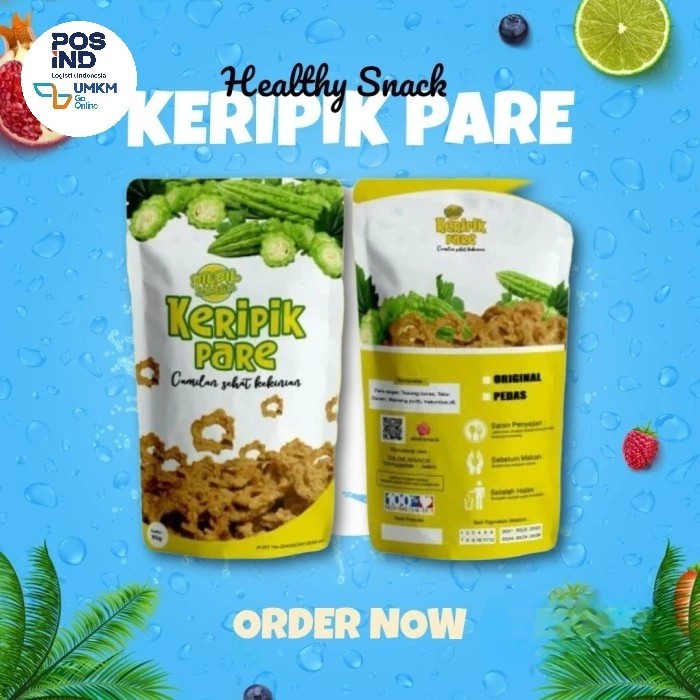 

Camilan Sehat, Keripik Pare Dil Dil