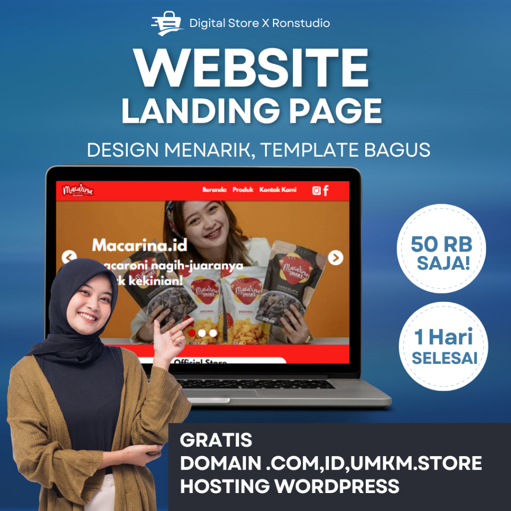 Jasa Pembuatan Website Landing Page Murah | Wordpress,Situs | Bisa di cari diinternet