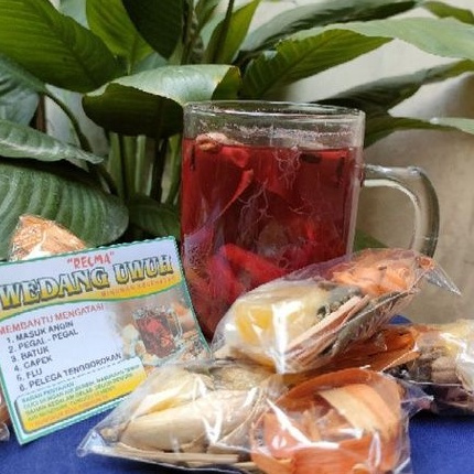 

{1BOX Isi 10pcs} Wedang Uwuh Halal Rempah Komplit + Gula Batu {1BOX Isi 10pcs}