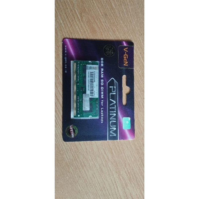 V-GeN RAM SODimm DDR4 4GB PLATINUM-Memory RAM LAPTOP