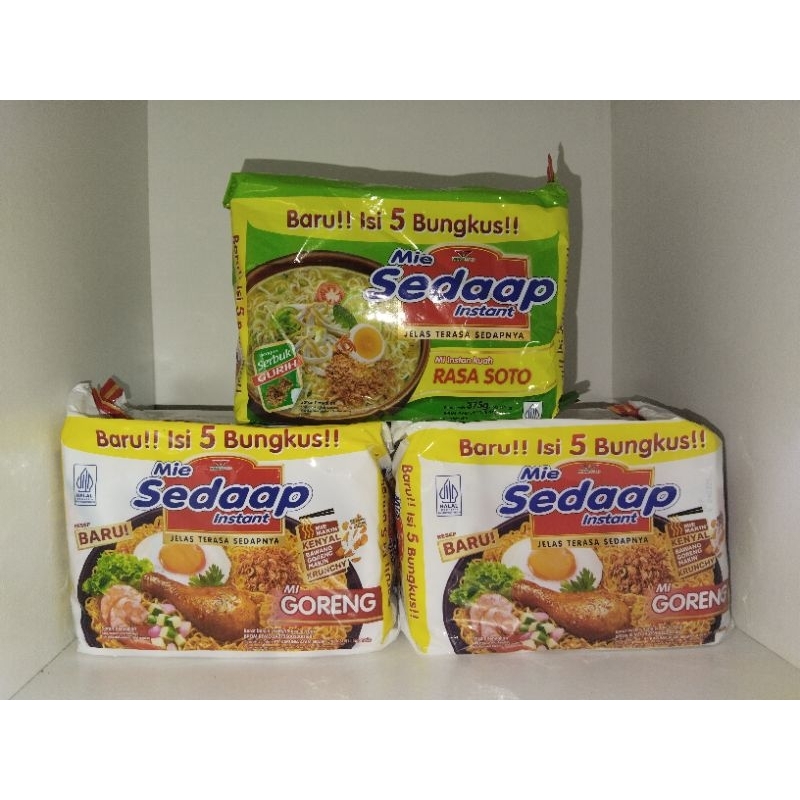 

mie sedap bag isi 5