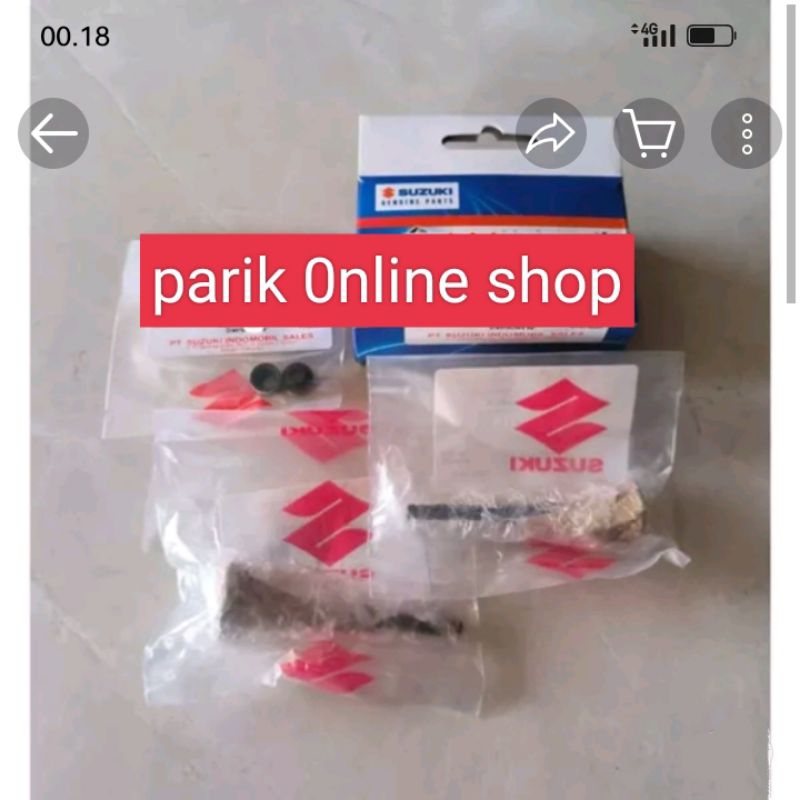 Payung Klep In Ex+Seal Klep Set Suzuki Smash Titan