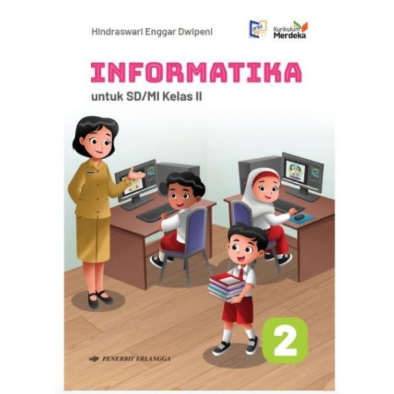 buku informatika kelas 2 SD erlangga