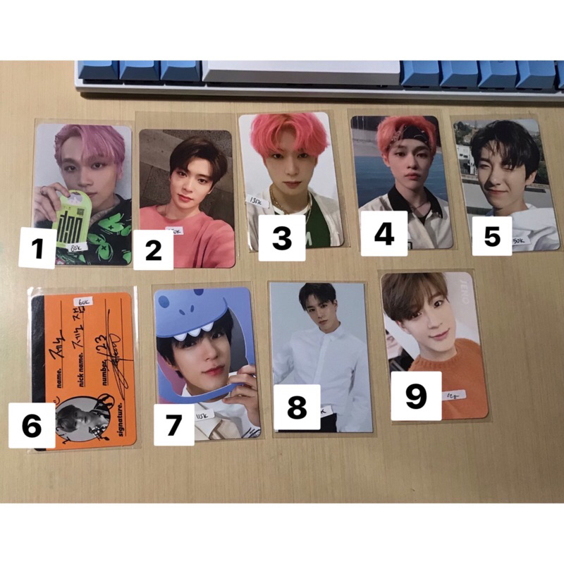 PHOTOCARD PC JAEHYUN EMPATHY DEPARTURE RESONANCE CHENLE WE YOUNG HAECHAN JENO PINKFONG BENE SG20 REN