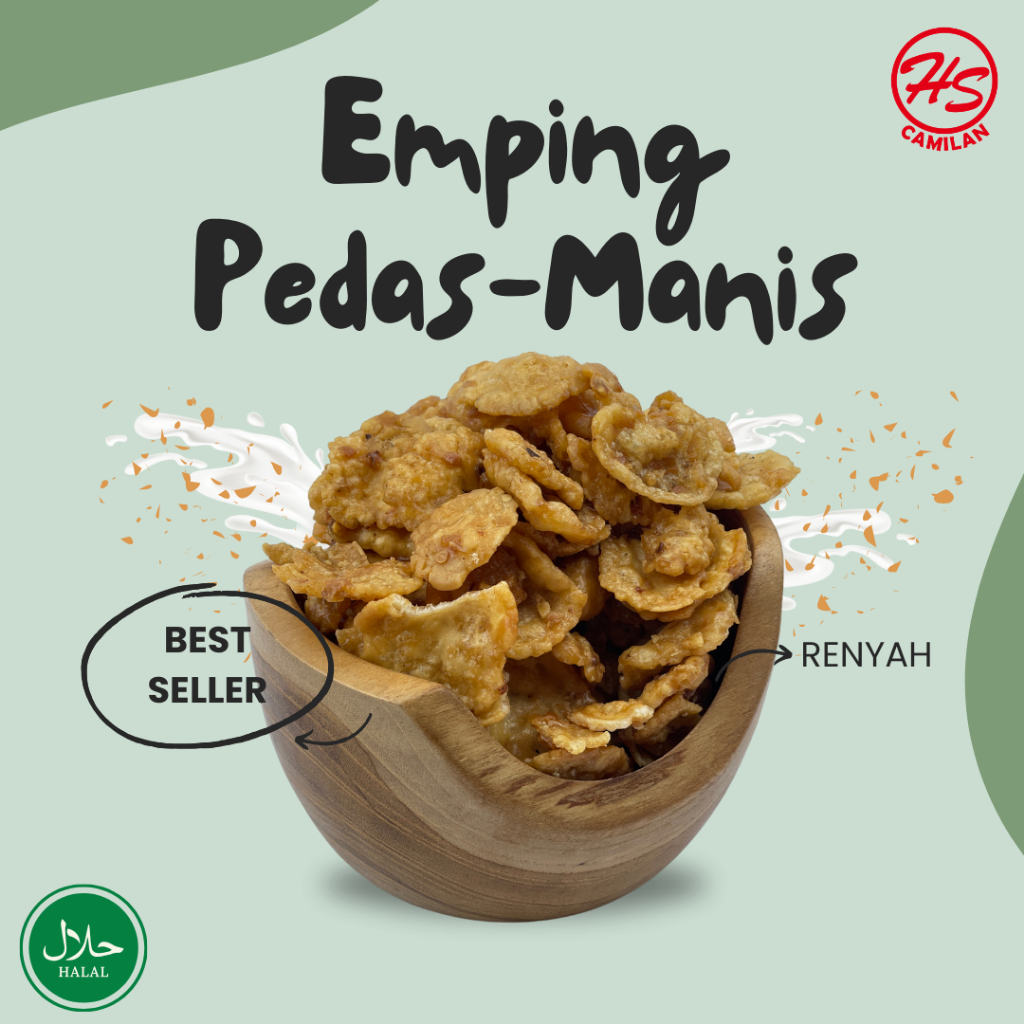 

EMPING PEDAS MANIS/ EMPING MLINJO PEDAS MANIS/ SNACK CAMILAN KILOAN MURAH 200 GRAM