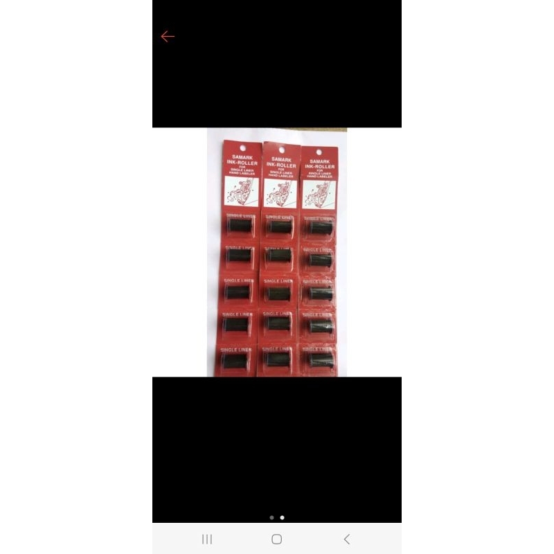

spon samark | busa samark | Ink roll hand label samark | sparepart samark
