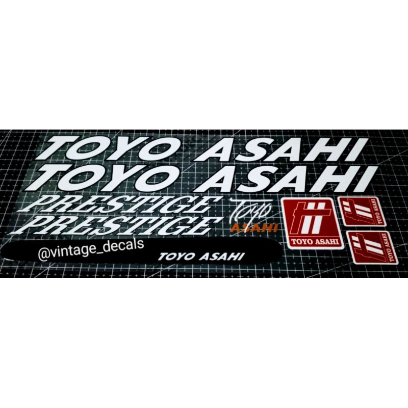 sticker sepeda toyo asahi PRESTIGE