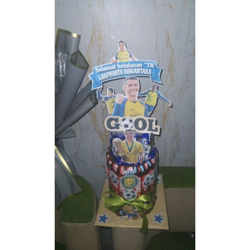 

Snack tower bola/ronaldo