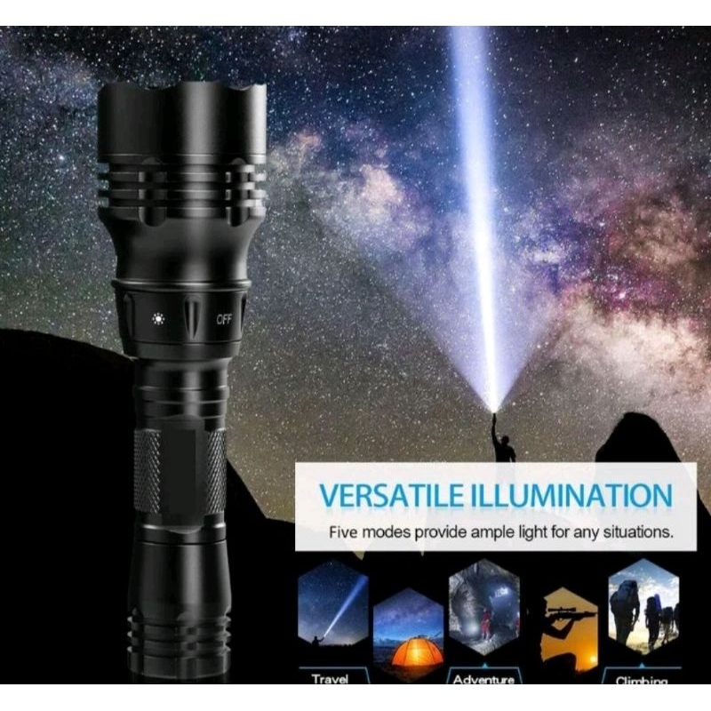 senter selam diving police swat zxt charger