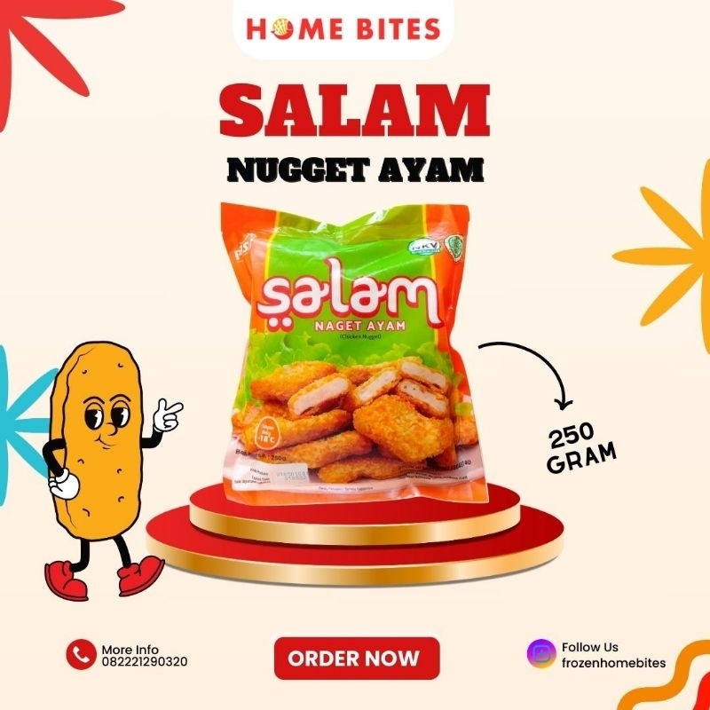 

Salam Nugget Ayam 250gr