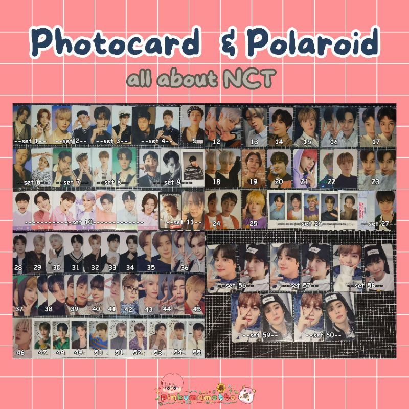 Photocard & Polaroid aab NCT