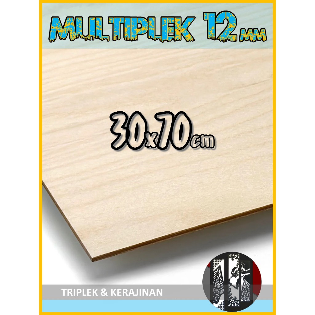 Triplek 12mm 30x70 cm | Multiplek Plywood 12 mm  30x70 | 30 x 70 | 70x30 | 70 x 30 cm