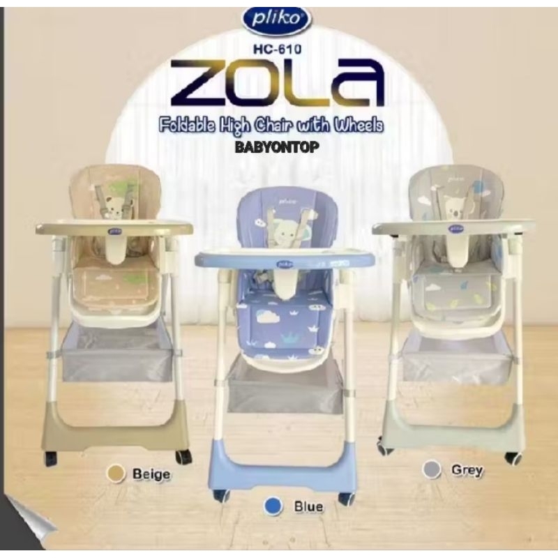 High Chair Pliko Zola HC 610