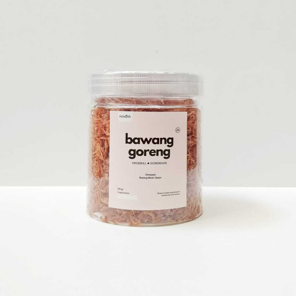 

Nindish Bawang Goreng Original Toples 170 gr