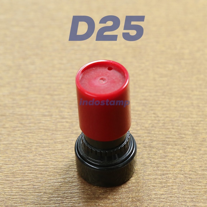 

stempel gagang stempel D25 flash stamp diameter 25mm original grosir indostamp