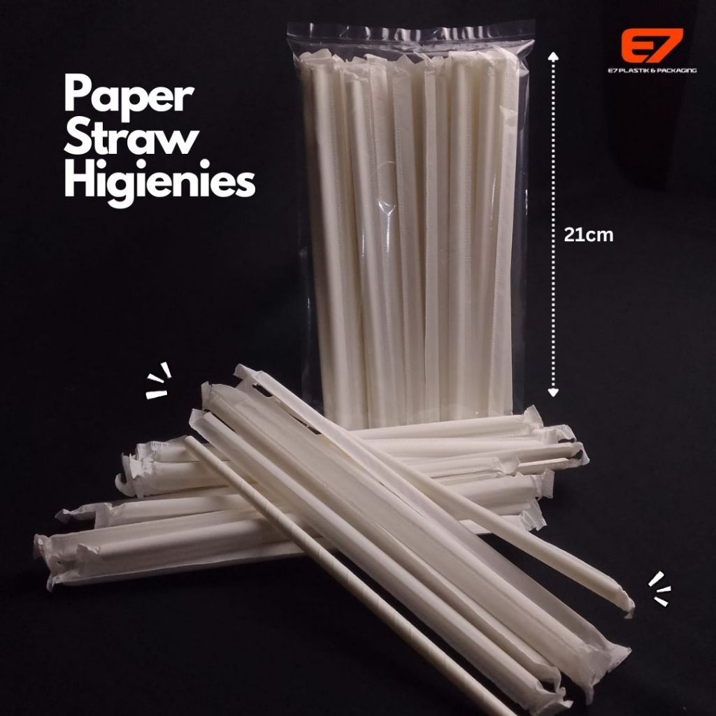 PAPER STRAW HYGIENIS ( ISI 25 PCS )