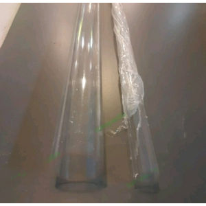 Pipa Tabung OD 4" inch / Pipa Akrilik Tabung Bening Kaca /Panjang 2 m