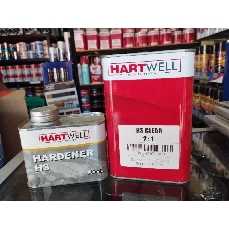 CLEAR COAT Hartwell Premium HS 2:1 dan MS 2:1 (1,5L)  PT Pindad Punya