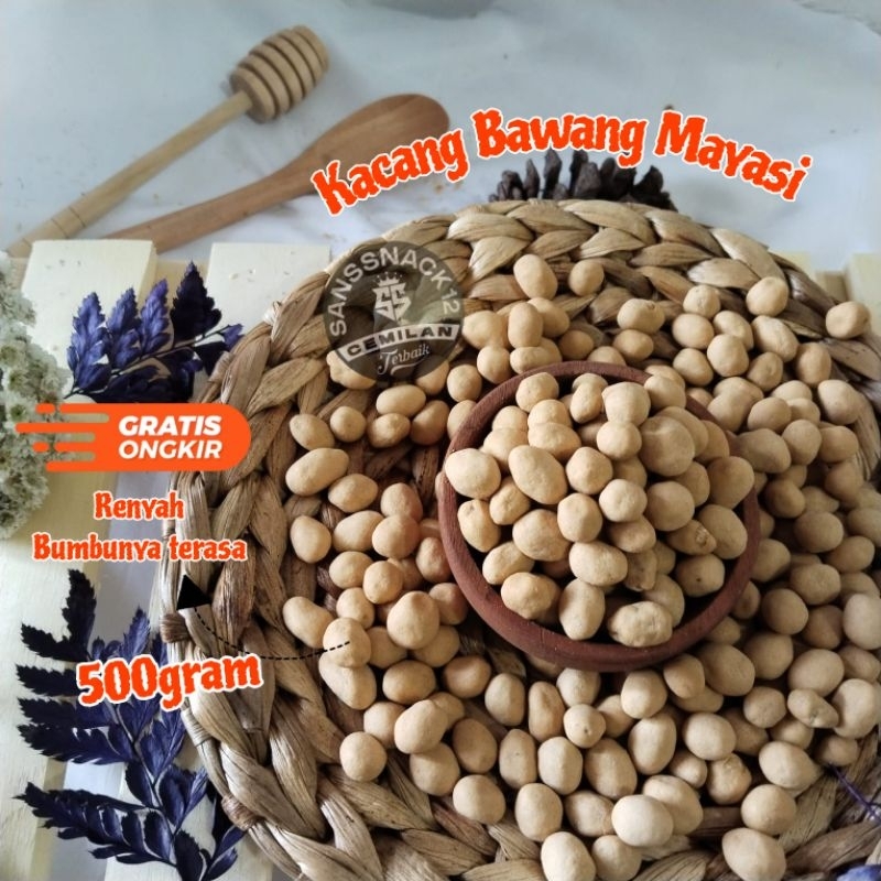 

Kacang Bawang Mayasi / Kacang Mayasi 500gram