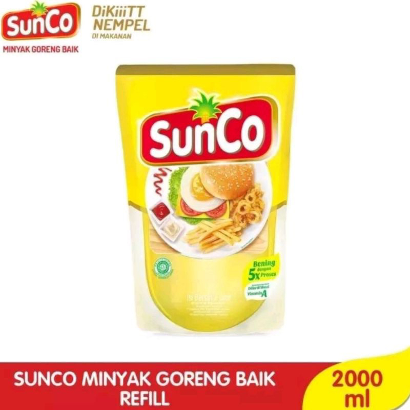 

SUNCO MINYAK GORENG REFILL 2 LITER