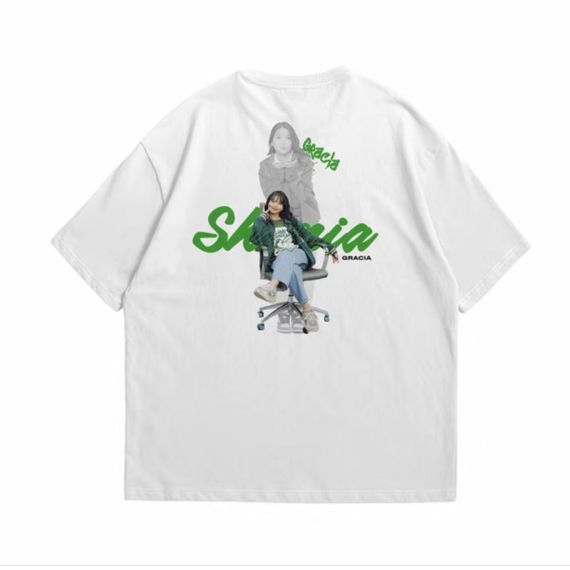 Kaos Oversize JKT48 Gracia Streetwear Edition | T-shirt Jkt48