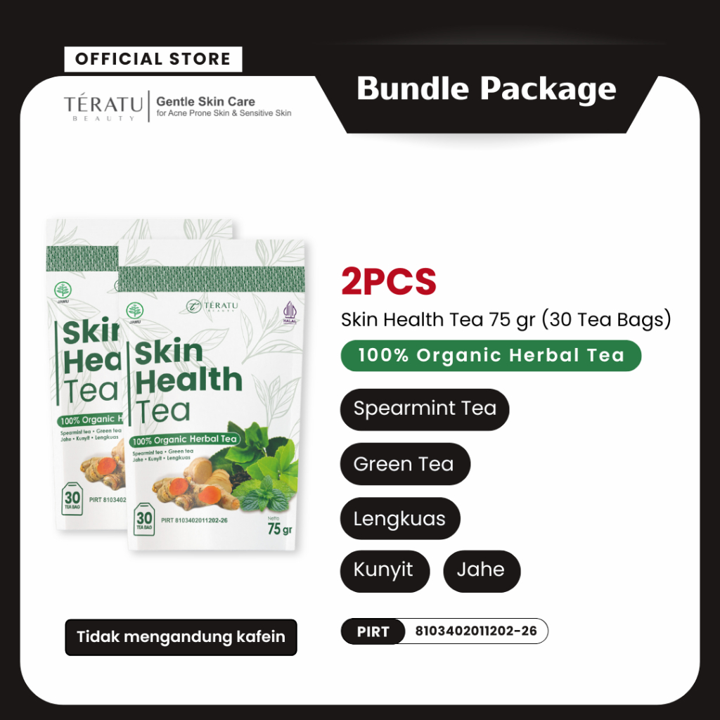 

Orenjuicis - Bundle 2 PCS BEAUTY Skin Health Tea - 30 Tea Bag