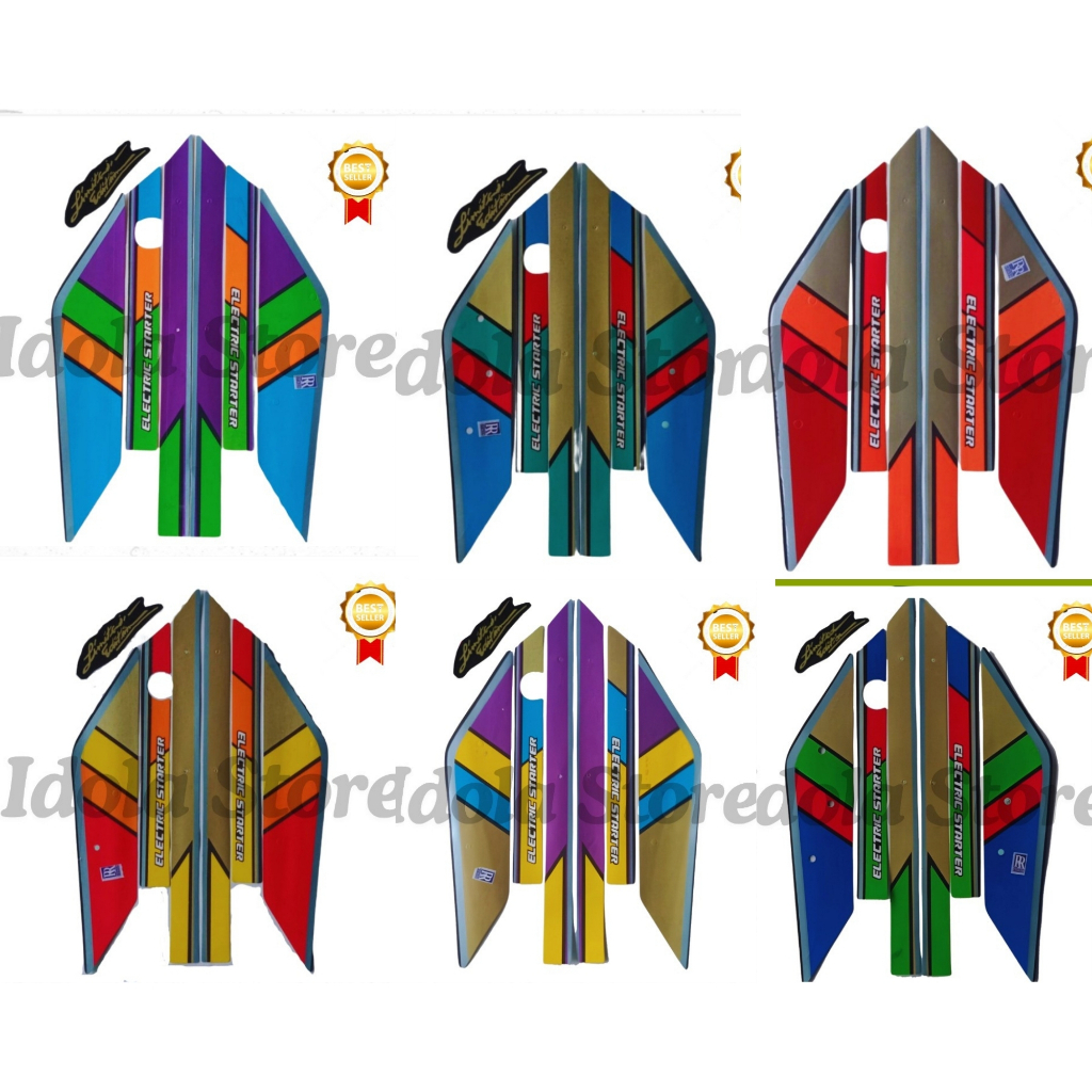 Stiker Striping Standart Honda Astrea Prima 1991\1990 List Body Motor Honda Astrea Prima 1990/1991