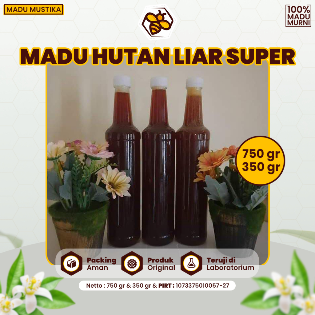 

Madu Asli Madu Hutan Liar Murni 100% lebah Dorsata