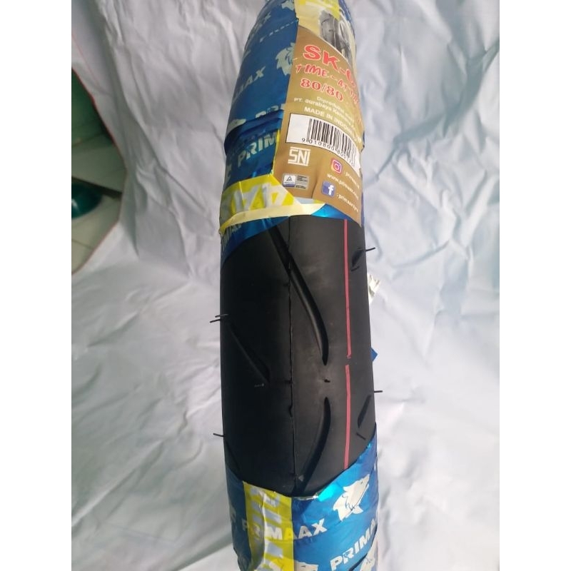 Ban luar 1 pis primax 80/80 ring 17 non tubles