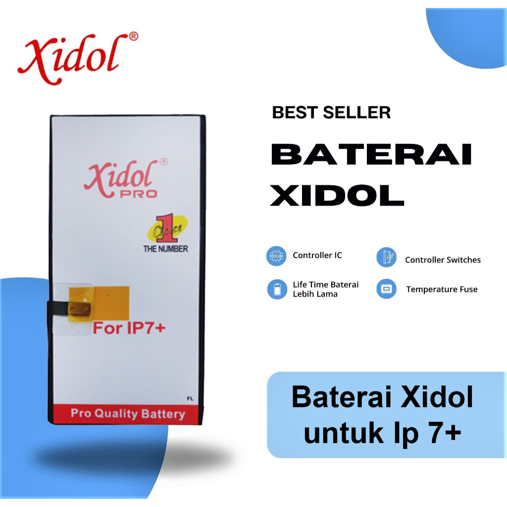 BATERAi IPHONE 7+  XIDOL - BERGARANSI