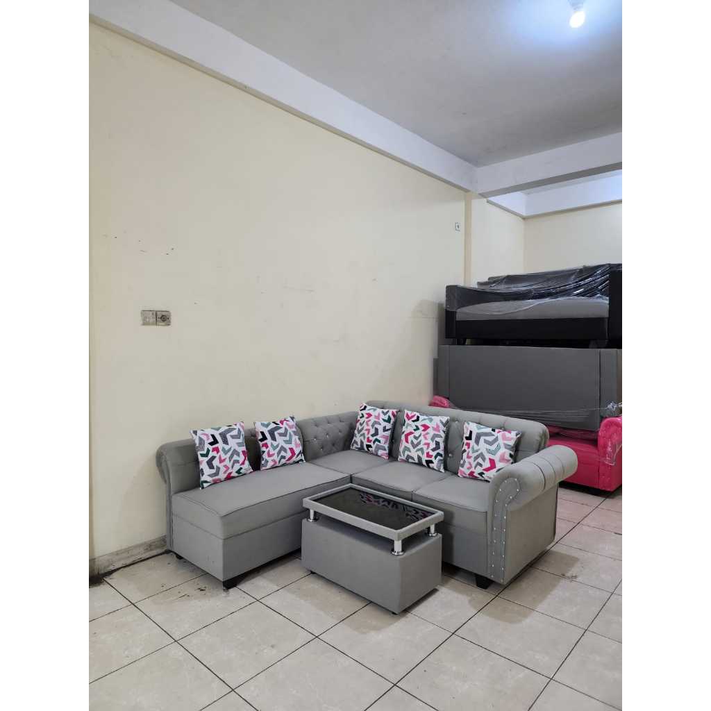 SOFA L KANCING / SOFA MINIMALIS / SOFA KANCING MEWAH