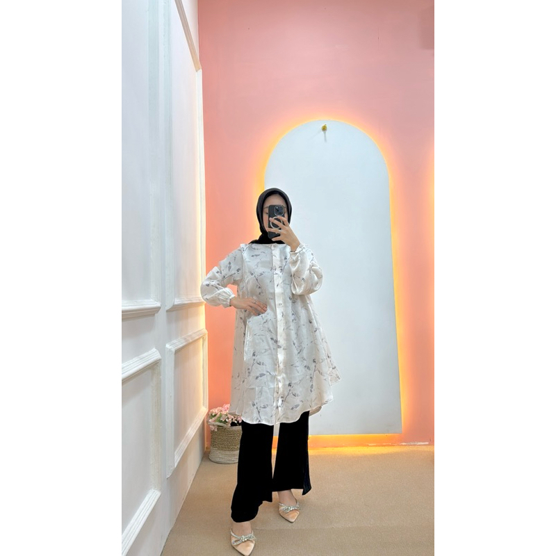 Tunik Silk premium