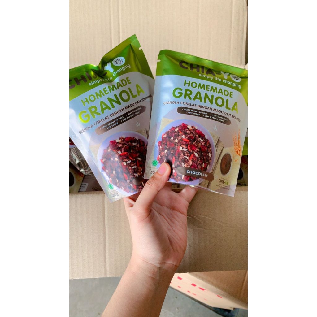 

CHIA-YO GRANOLA MAKANAN SEHAT 50g