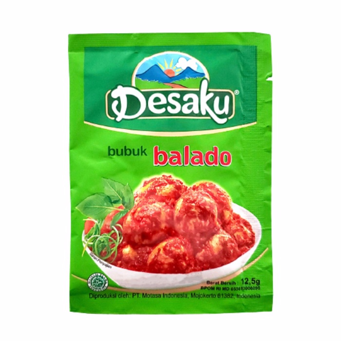 

Desaku Bumbu Instan Sambal Goreng / Balado / Kari 12,5 Gram